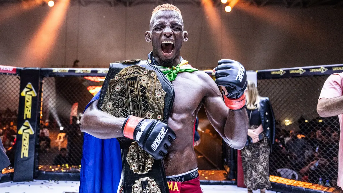 Nkosi Ndebele’s new year resolution has only one item: Regain the BRAVE CF Bantamweight title