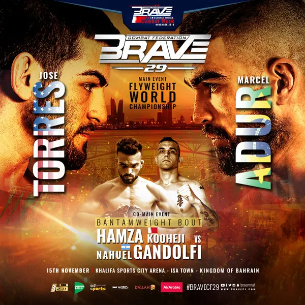 BRAVE Fan Experience will take two lucky fans to Bahrain for BRAVE CF 29