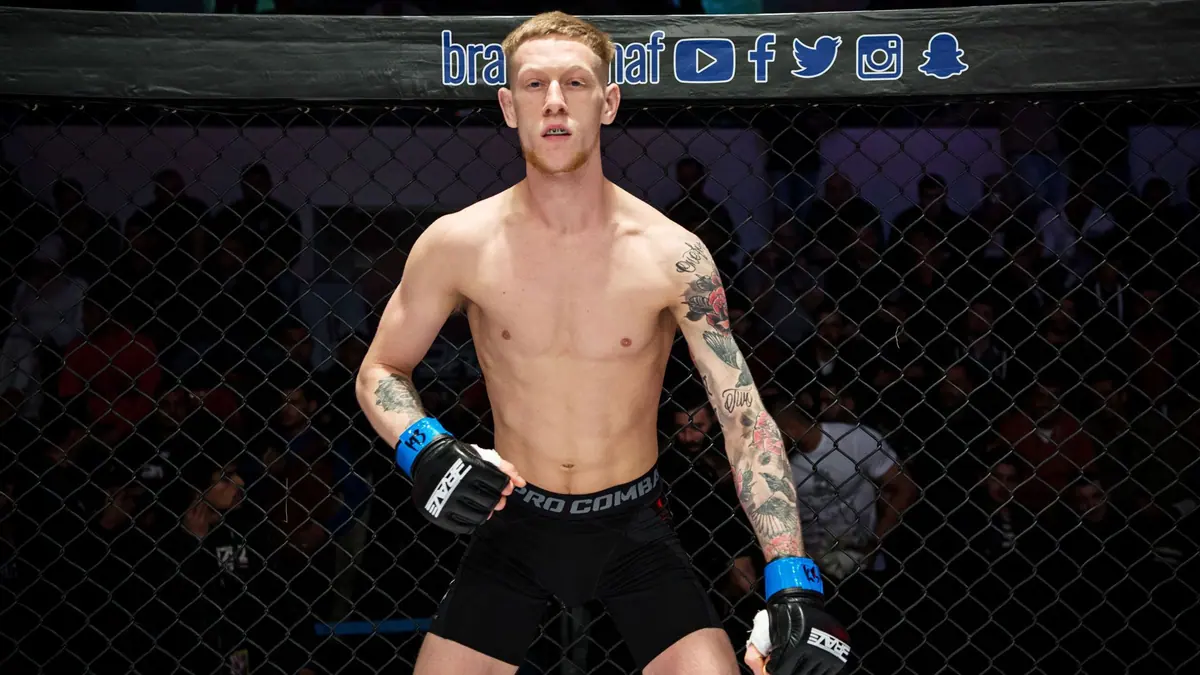 Englands Sam Patterson confident of finishing Cian Cowley at BRAVE CF 33