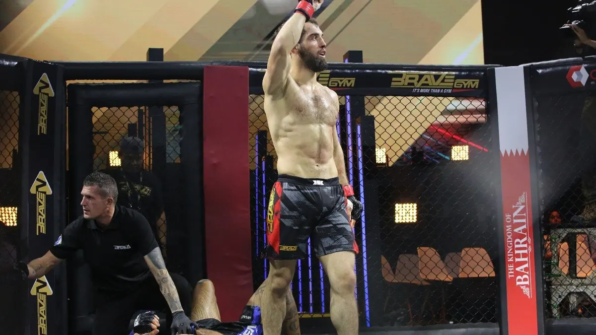 Fresh off BRAVE CF 76 win, Kamil Magomedov says hes ready to jump in last minute in BRAVE CF 77 title fight
