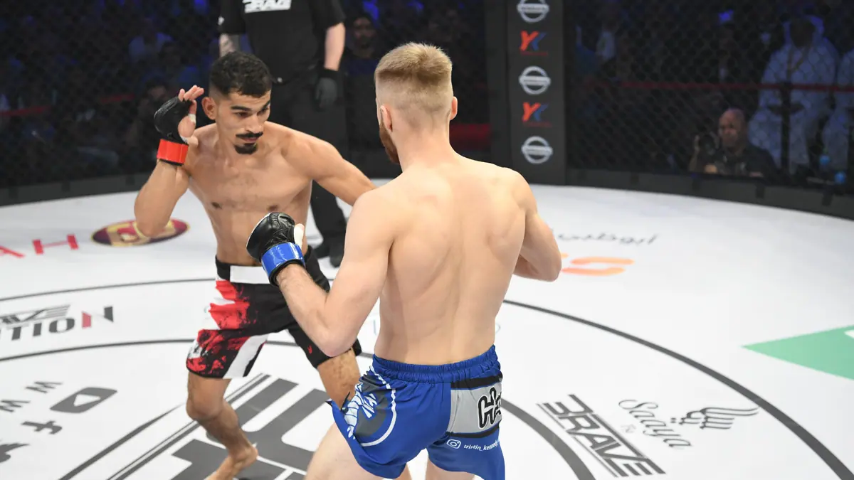 BRAVE CF 29s horrifying leg injury was a good experience for me says the Bahraini MMA star Hussain Ayyad