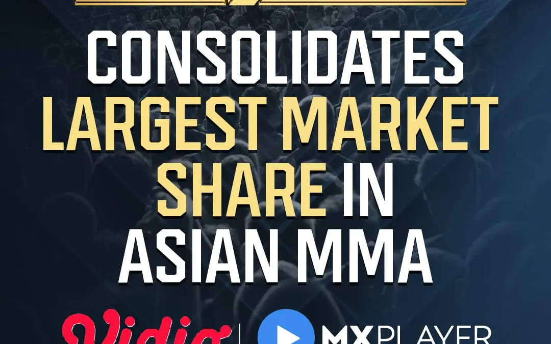 BRAVE CF consolidates largest market share in Asian MMA