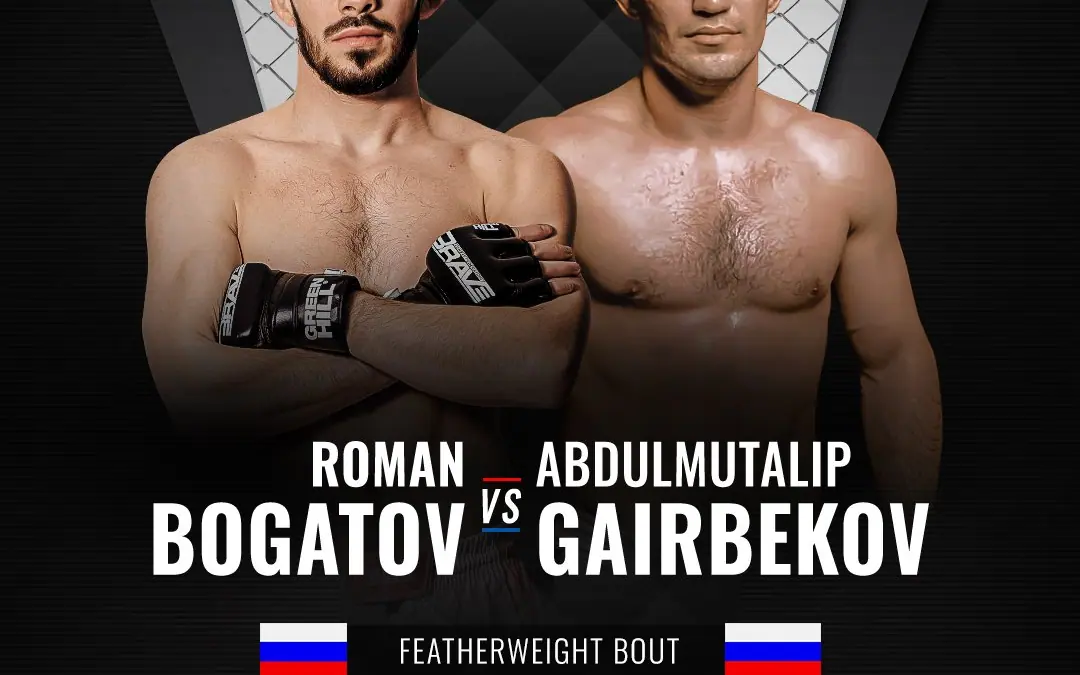Roman Bogatov takes on Abdulmutalip Gairbekov in all-Russian Featherweight clash at BRAVE CF 51