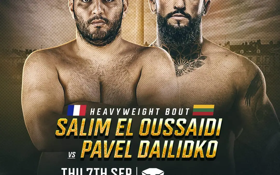 BRAVE CF 74: Knockout artists Pavel Dailidko and Salim El Oussaidi meet in a Heavyweight clash in Nantes, France