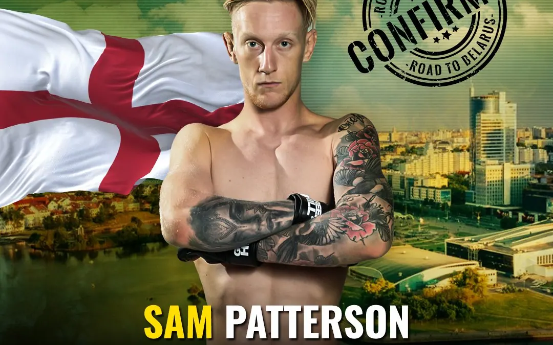 Englishman Sam Patterson among big names confirmed for BRAVE CF 51, in Belarus