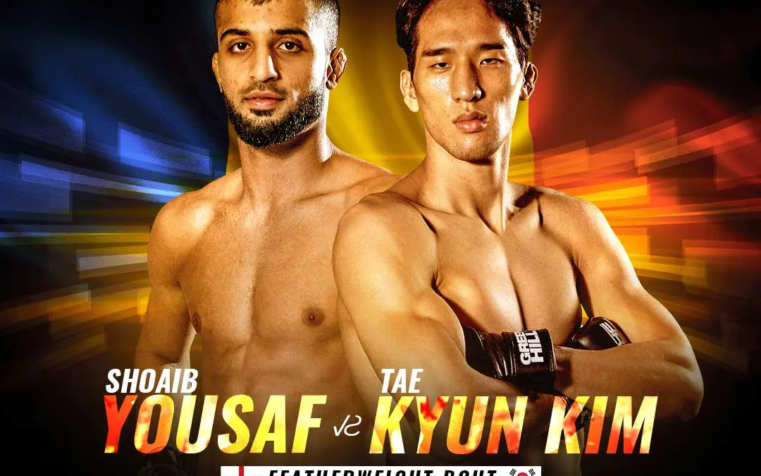 Shoaib Yousaf and Tae Kyun Kim to clash at BRAVE CF 36, in Romania
