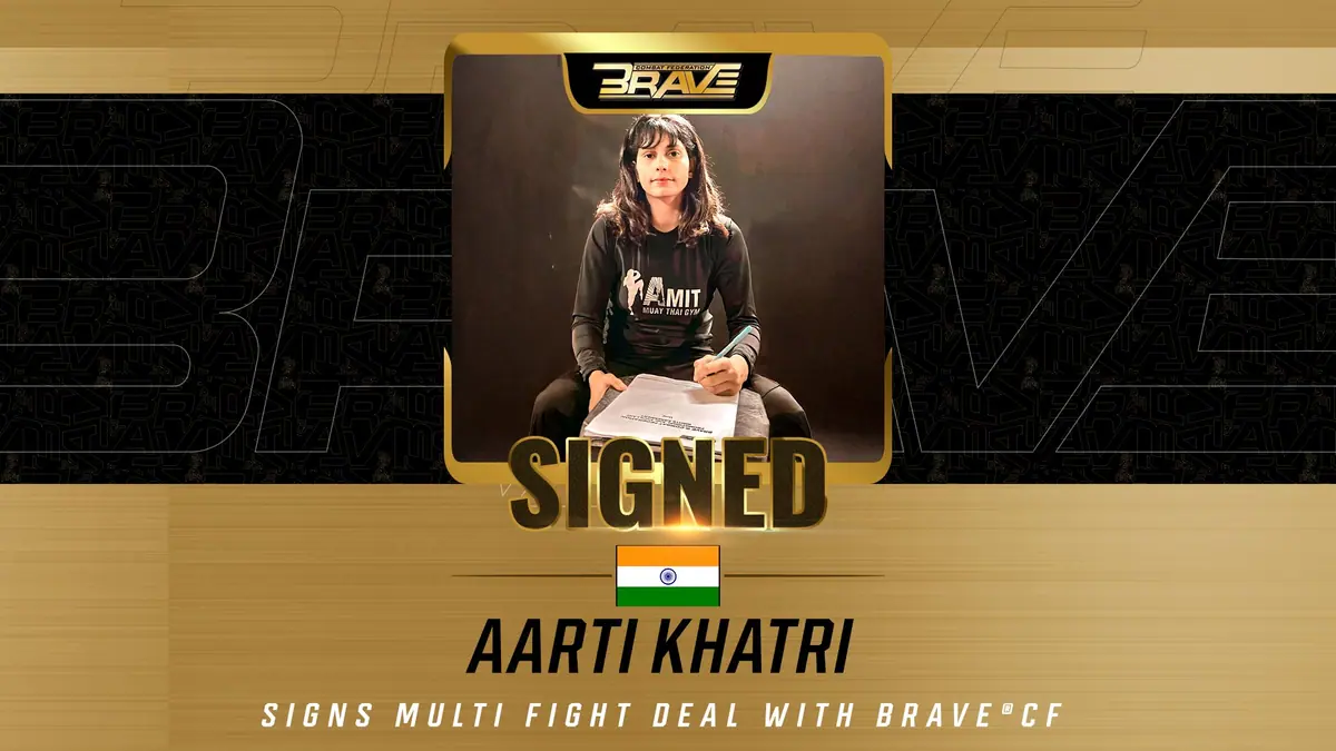 BRAVE Combat Federation Signs Undefeated Indian Strawweight Aarti Khatri