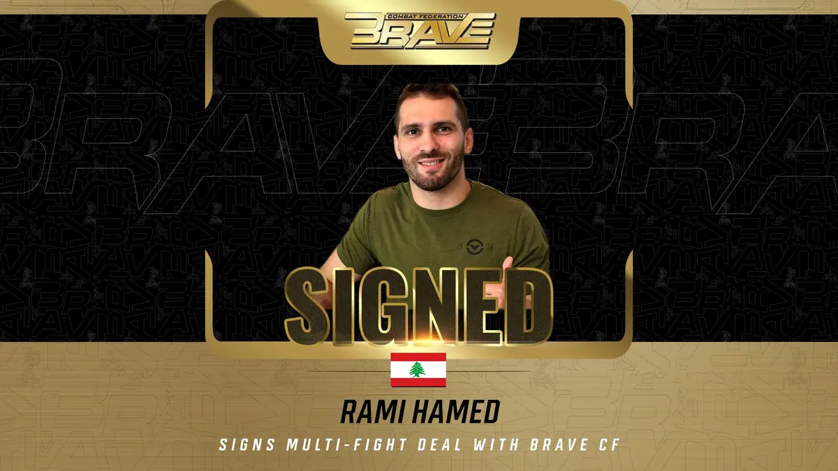 Rami Hamed returns to BRAVE CF, inks new multi-fight deal