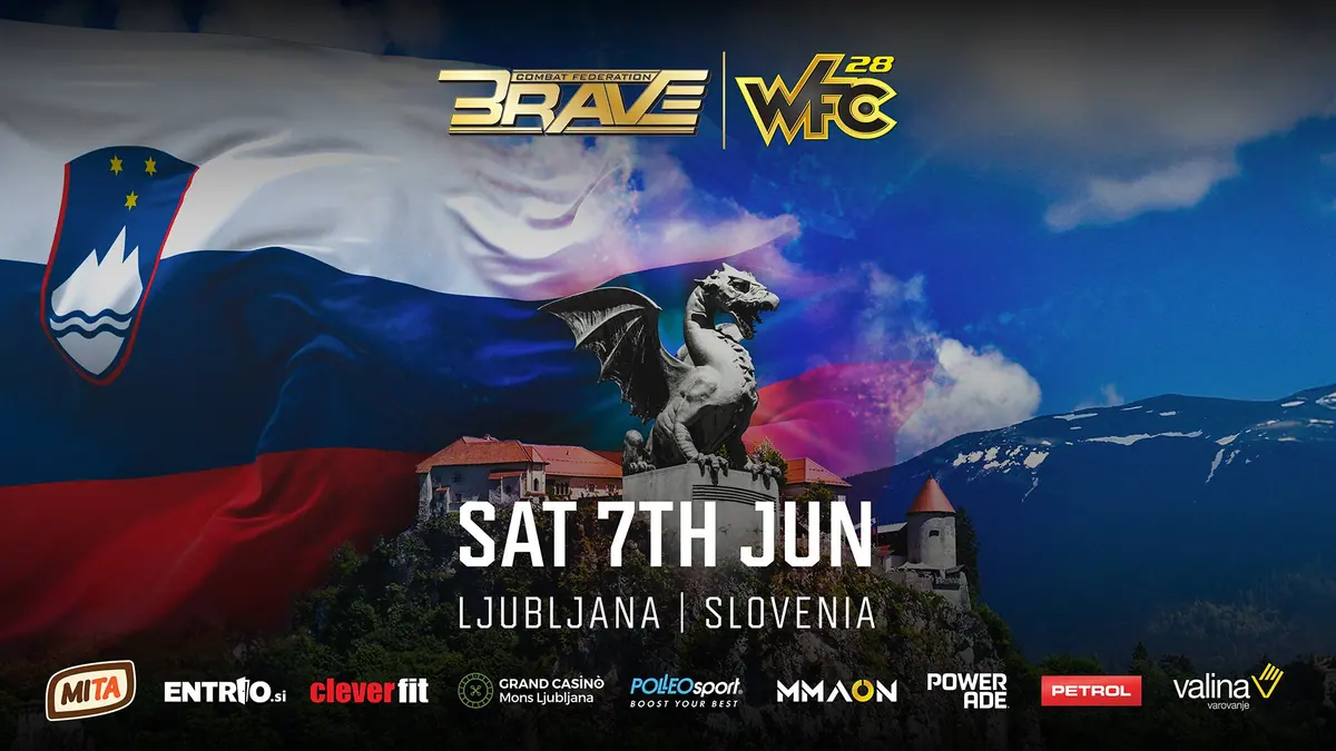 BRAVE CF Returns to Slovenia on June 7 for Another Epic Event