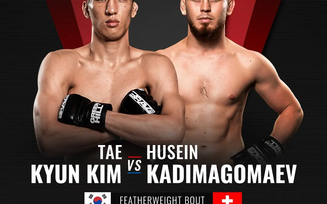 Undefeated young stars Husein Kadimagomaev, Tae Kyun Kim to clash at BRAVE CF 47