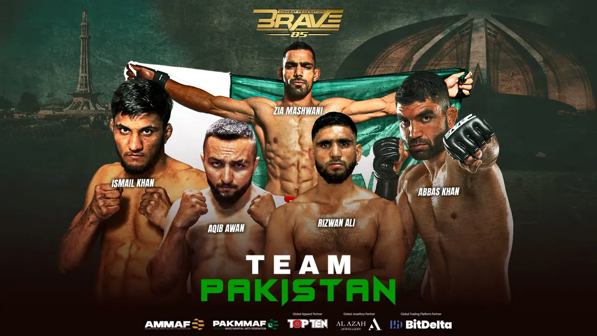BRAVE CF 85: Team Pakistan ready to make history at home, gearing up for revenge in duel against India