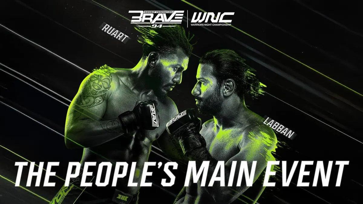The People’s Main Event Kevin Ruart vs Ahmad Labban Set to Ignite BRAVE CF 94