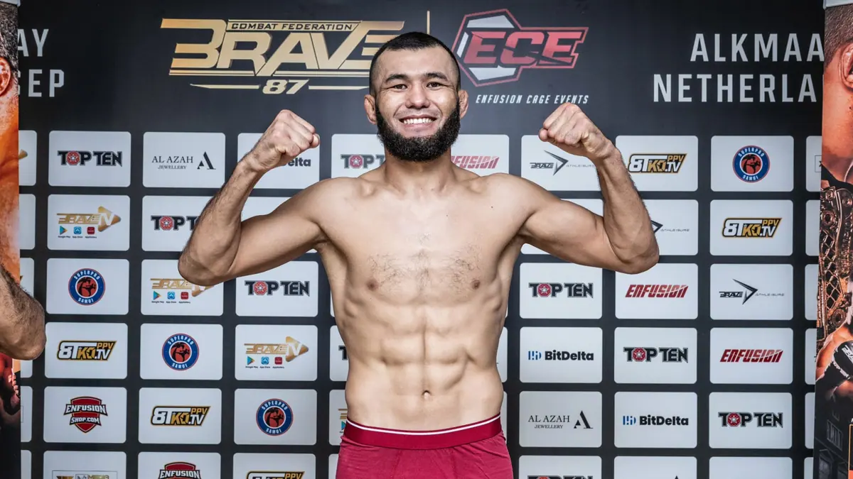 BRAVE CF 87 Official Weigh-Ins: Title fight official; one fighter misses the mark