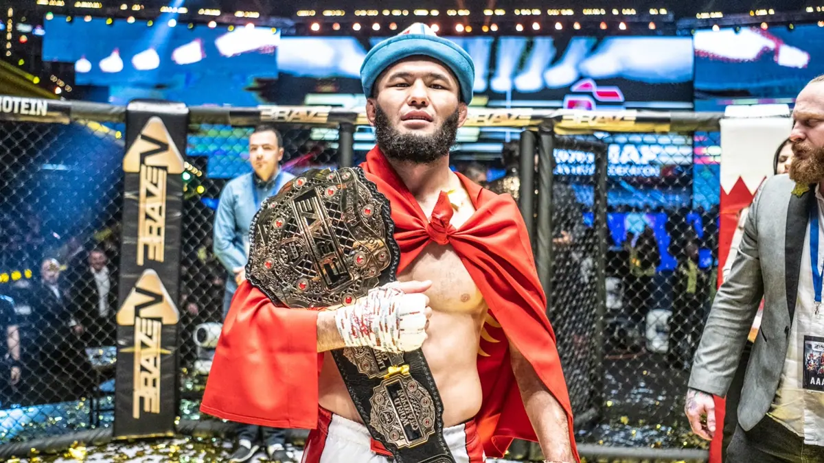 Abdisalam Kubanuychbek on the road to become the GOAT of BRAVE CF