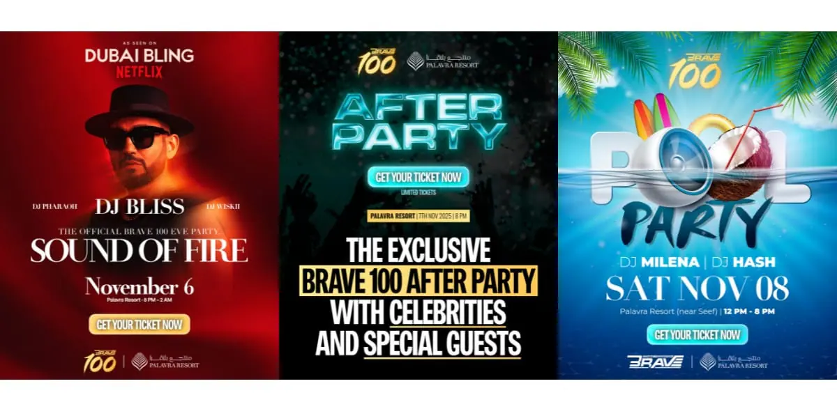 BRAVE 100 Turns Bahrain Into Three-Day Party Experience