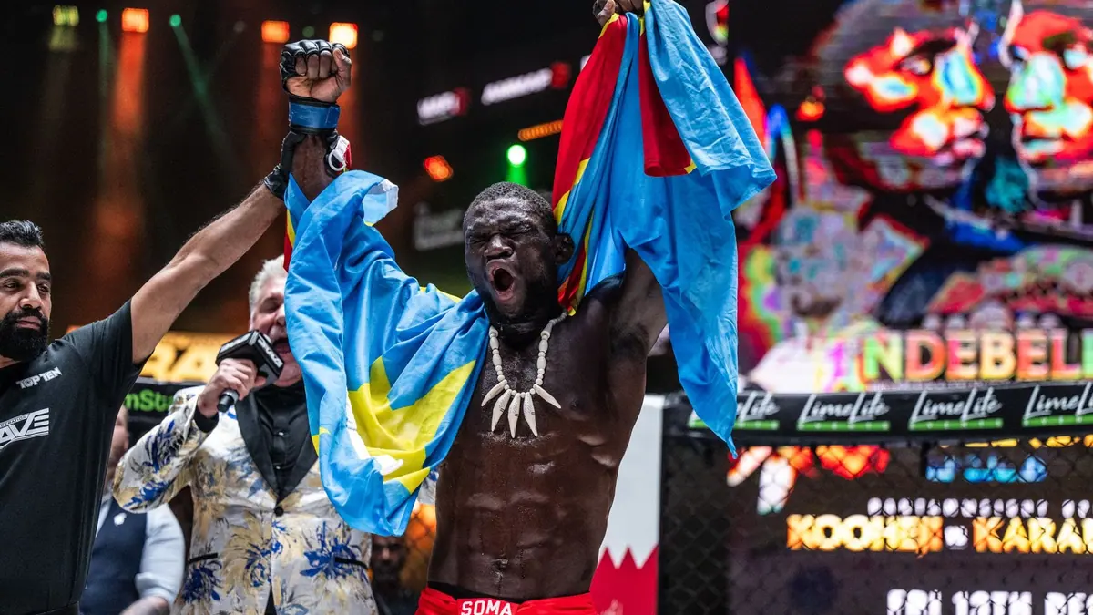 BRAVE COMBAT FEDERATION BIDS ELIEZER KUBANZA FAREWELL