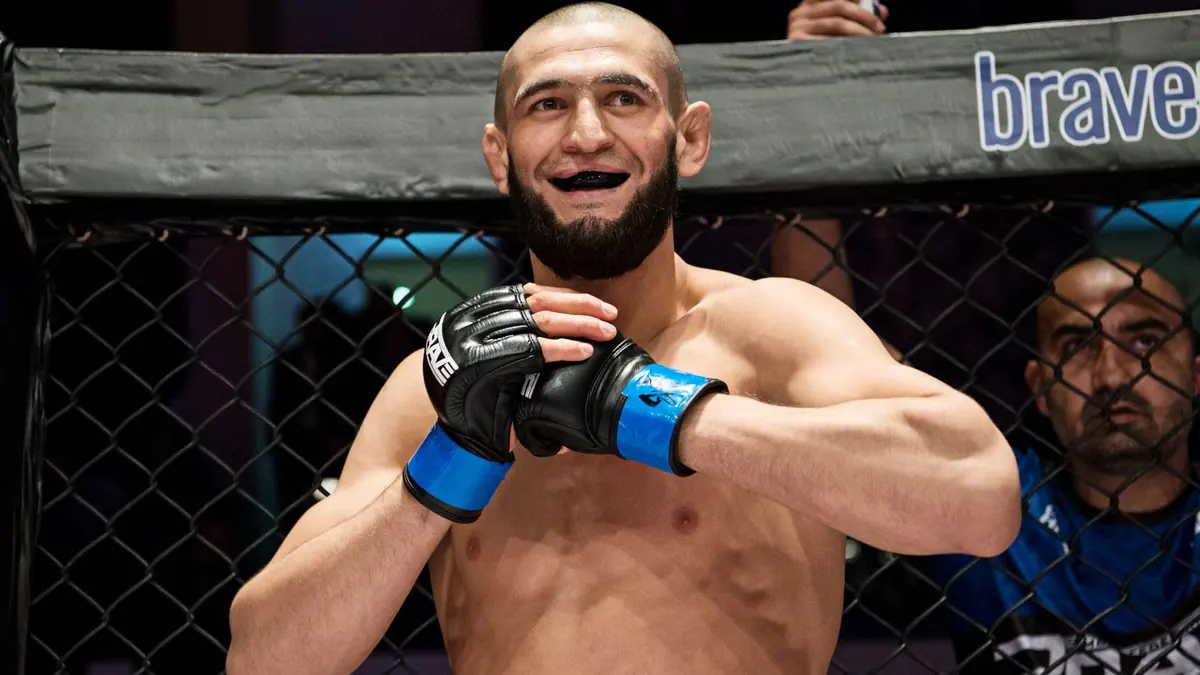 BRAVE CF Congratulates Khamzat Chimaev on Becoming UFC Champion