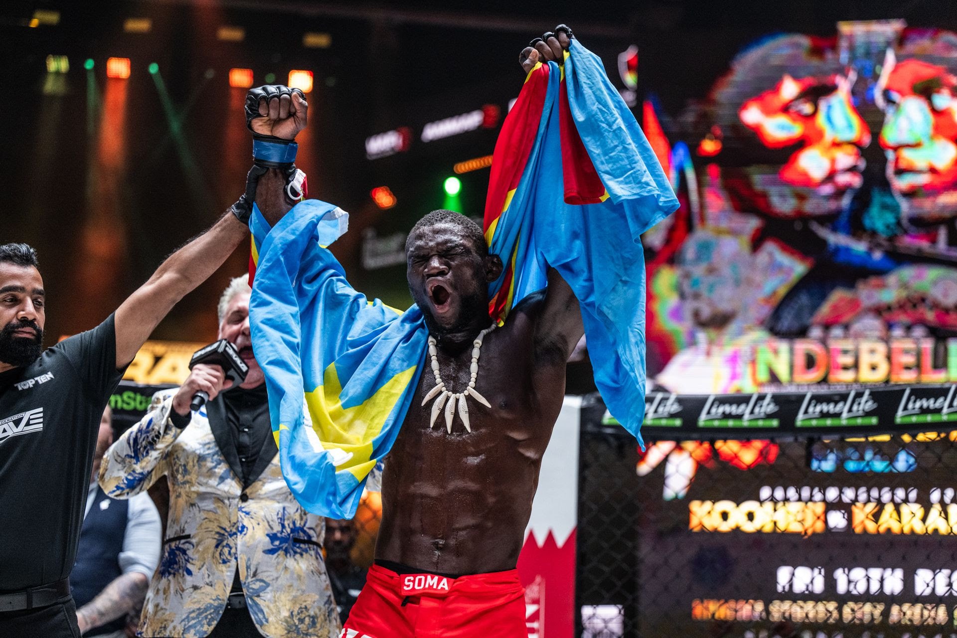 BRAVE COMBAT FEDERATION BIDS ELIEZER KUBANZA FAREWELL