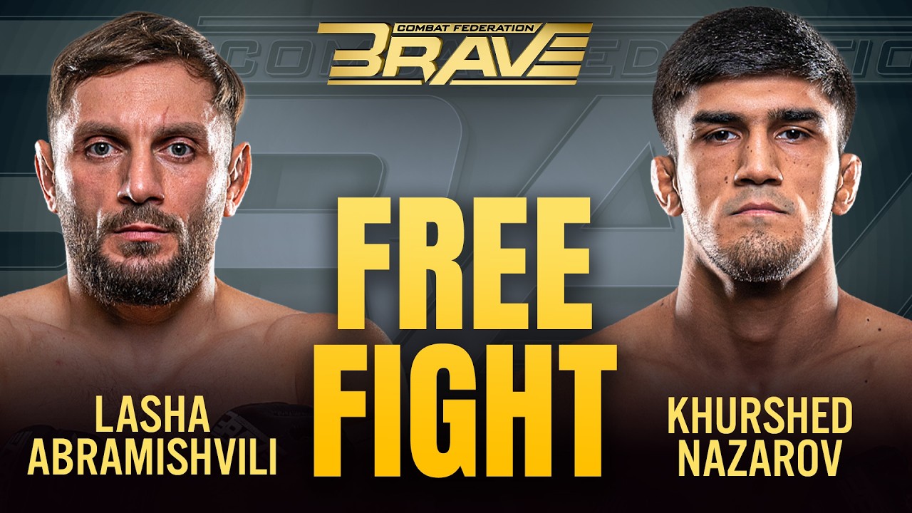  Lasha Abramishvili vs Khurshed Nazarov | BRAVE CF Georgia Full Fight