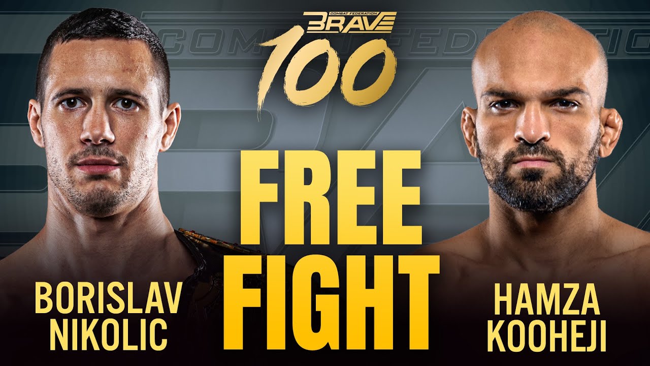 Borislav Nikolic vs Hamza Kooheji | BRAVE 100 Main Event | Full Fight